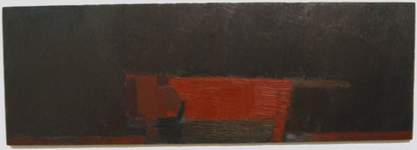 Rottier. 2000. �l/ Hartfaser. 101 x 300 cm.